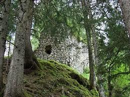 die Burgruine Friedburg